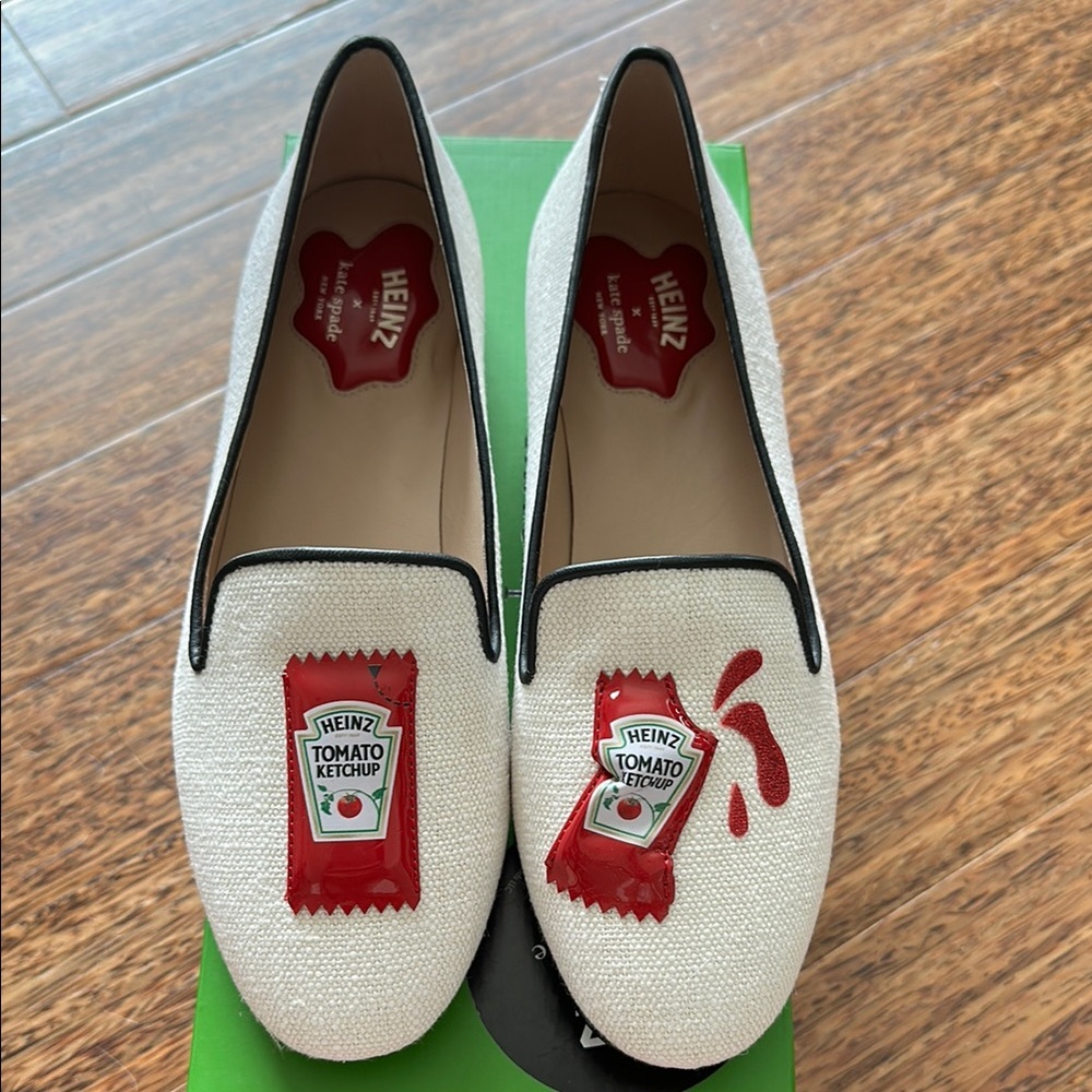 Kate Spade Heinz Ketchup Loafers